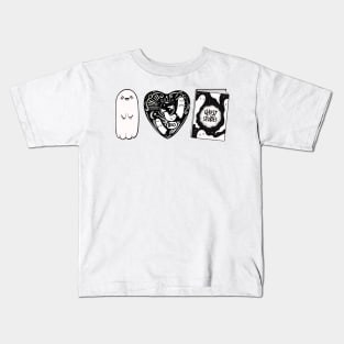 I Love Ghost Stories Kids T-Shirt